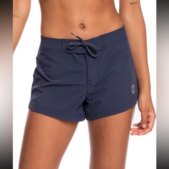 Roxy Women's Board Quick Dry Bathing Suit Shorts, 2" Inseam NWT size S - Picture 1 of 8